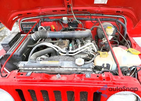 2006 Jeep Wrangler / Tj Se from USA, damaged, VIN 1J4FA29S36P786622